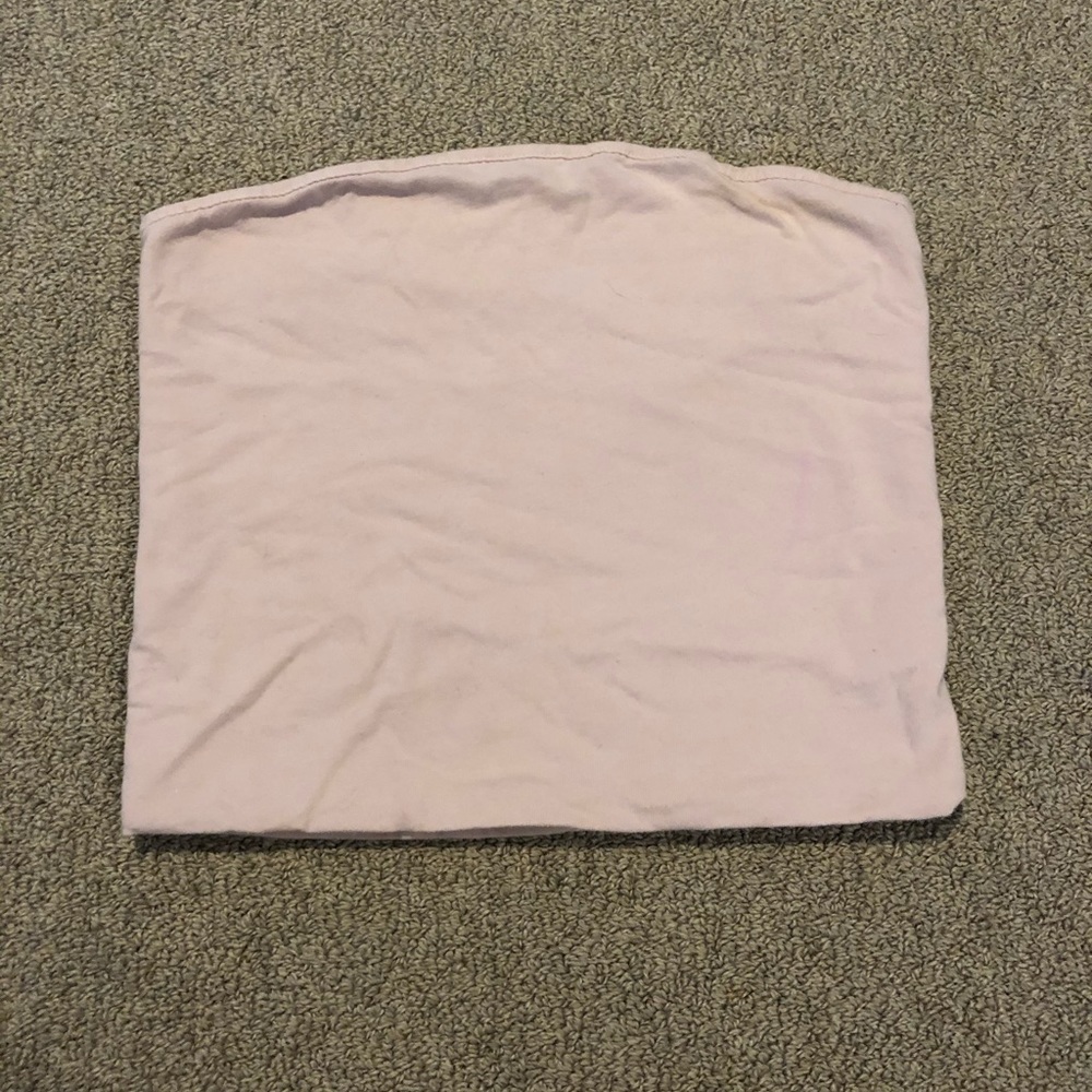 Light pink Brandy Melville tube top
